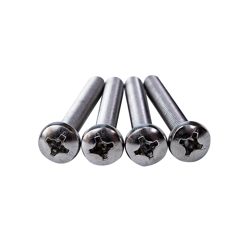 SS304 GB818 M4 Cross Recessed Pan Head Machine Screws